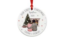 Our First Christmas Together - Ceramic Christmas Tree Decoration