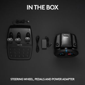 Logitech G29 Racing Wheel – Black, PS4/PC Compatible