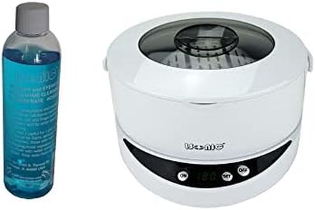 iSonic® Ultrasonic Jewelry Cleaner CDS200B with Cleaning Solution Concentrate CSGJ01, 110V