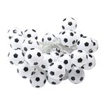 Uonlytech Football Soccer String Lights, 9.8Ft Football String Light Soccer Decor Fairy Lights for Boys Kids Room, Battery Operated Soccer Shape LED Fairy String Lights for Birthday Party Decor