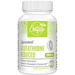 Cestfilo Liposomal Glutathione Reduced 1300 mg, Active Form L Glutathione Reductase (GSH), Powerful Antioxidant for Optimal Cell Protection (60 Count (Pack of 1))