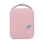 Smash 5643 Basic Case Insulated Lunch Bag, Fabric, 4 liters, Pink