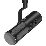 FIFINE XLR/USB Microphone Podcast, Studio Dynamic Microphone for Streaming, USB Recording Microphone XLR, PC Mic All Metal with Mute Button, Headphone Jack, for Vocal Voice Over-AmpliTank Tank3