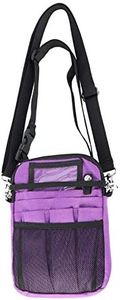 Nurse Fanny Pack for Work,Medical Kit Waist Bag for Nurses Medical Basics,Nurse Utility Belt Organizer Bag (Purple)