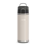 ICON Series by THERMOS Stainless Steel Water Bottle with Spout 24 Ounce, Sandstone