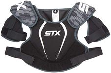 STX Lacrosse Stallion 75 Shoulder Pad, Black, Large