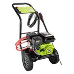 3500 PSI Petrol Pressure Washer, 7.0 HP Gas Powered Jet Washer with 5 Quick-Connect Nozzles, Heavy Duty Power Washer Cleaner for Patios, Driveways, Cars, Workshops and Fences