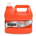 GOJO® NATURAL ORANGE Pumice Hand Cleaner 1 Gallon Pump Bottle (Pack of 2)