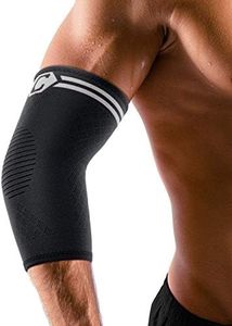 CAMBIVO 2 Pack Elbow Brace for Tendonitis, Tennis Elbow Compression Support Sleeve for Golfers Elbow Pain Relief, Arthritis, Bursitis, Workout, Weightlifting