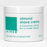 LATHER Almond Shaving Cream | Shavi