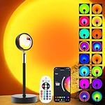 Sunset LED Lamp Projector, 21 Color