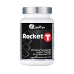 Canprev Rocket T Testosterone Recharge 90 V-Caps 30-Day Supply with KSM-66 Ashwagandha, Zinc, Magnesium, Vitamin B6 & D3 - Male Wellness, Support Energy, Vitality, Active Lifestyle and Performance
