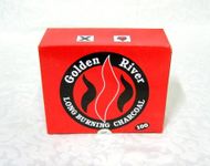 Golden River Charcoal Hookah Quick Lights Shisha Incense