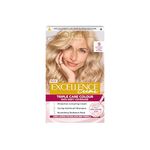 L'Oréal Paris Excellence Crème Permanent Hair Dye, Radiant At-Home Hair Colour with up to 100% Grey Coverage, Pro-Keratin, Up to 8 Weeks of Colour, Colour: 9 Natural Light Blonde