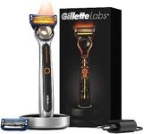 Gillette Gillettelabs Heated Razor Starter Kit - 1 Handle, 2 Blade Refills, 1 Charging Dock