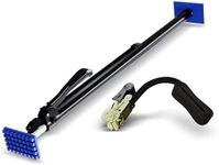 JDW Products Cargo Bar - Heavy-Duty Truck Storage Solution - Ratcheting Cargo Load Bar - 59” to 73” Expandable - Premium Alloy Steel