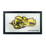 Trademark Gameroom DGE1500-BEE Dodge Logo Mirror-Super Bee