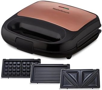 Morphy Richards 3 IN 1 750 Watt Sandwich Maker With changable Plate/Multi Grill/Luxe Rose TWG (Toast Waffle Grill) With 2 Year Warranty