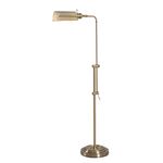 Kenroy Home Traditional Floor Lamp 20 Inch Ext 10 Inch Width 50 Inch Height Antique Brass Finish (33055AB)