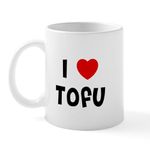 CafePress I * Tofu Mug 11 oz (325 ml) Ceramic Coffee Mug