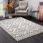 Leesentec Moroccan Area Rugs Living