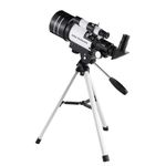SSEA TELESCOPE Portable MOD 70mm Aperture Astronomical Refractor Telescopes & Tripod for Kids, Adults and Astronomy Beginners (70300)