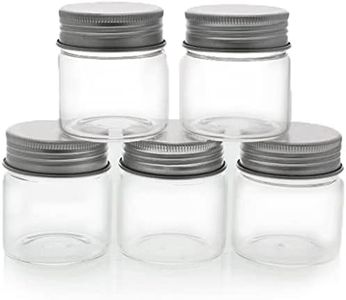 5 Pack Mini Glass Jars with Lids, 1.7 oz Small Mason Jars for DIY Crafts, Spices, Jams, Jellies