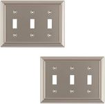 Pack of 2 Wall Plate Outlet Switch 