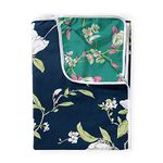 Divine Casa 120 GSM Microfiber Reversible Lightweight Printed Double Bed AC Dohar Blanket - Sailor Blue (Size 205 x 220 cm)