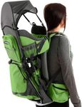 Hiking Baby Carrier Backpack - Comfortable Toddler/Baby Backpack Carrier System with Diaper Change Pad, Insulated Pocket + Rain and Sun Hood to Protect Your Child