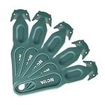 Nova Safety Cutter Tool, Ergonomic Film Cutting Blade, Box, strap, carton and package Opener (Green, 5 Pack)