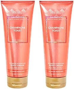 Bath & Body Works 2 Pack Champagne Toast Ultra Shea Body Cream 8 Oz.