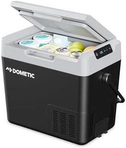 Dometic CFF 18 - Glacière à Compression 19l - Glacière Électrique Voiture, Camping - 12V/24V Allume-Cigare, 100V/240V Secteur - Réfrigérateur Portable