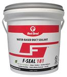 Red Devil 0841DX F Seal 181 Water Based Duct Sealant, 1 gallon, Gray