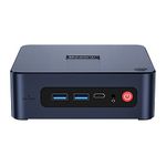 Beelink U59 Pro Mini PC Intel Celeron N5105 (up to 2.9GHz) 4C/4T 4M Cache, 16GB DDR4 500GB SSD, Mini Computer 4K@60Hz Dual HDMI 2.0, Micro PC Auto Power On/WOL/BT4.0, Business/Office/Home