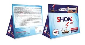 MMR Making Marvelous Shokk Gel Ultimate cockroach killer gel for home Kitchen Safe, Odourless, Fast and Convenient Powerfull 30g Pack of (6)