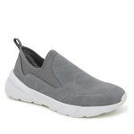 Jambu Men's Slip on Sneakers Darren On The Go, Water-Ready Performance, Quick On/Off Stretch Neoprene with EVA Midsole, Full-Length Traction, Arch Support for All-Day Comfort, Grey, 8.5 UK