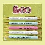 Kapoorow 5pcs Funny Leo Pen Set, Pe