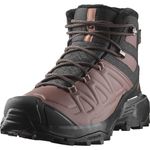 Salomon X Ultra Snowpilot Waterproof Women's Hiking Shoes, Snow Stable, Durable Warmth, and Winterproof, Black, 5