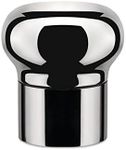 Alessi Noè GIA12 Design Hermetic Bottle Stopper for Wine and Champagne Bottle , Mirror Polished, Silver