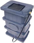 Wood Grain Rain Barrel (Grey)