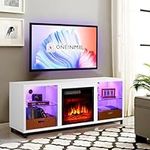 Oneinmil Electric Fireplace TV Stan