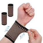 Copper Wrist Compression Sleeves, W