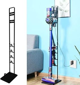 EZ SPARES Vacuum Stand Compatible with Stable Metal Storage Bracket Stand Holder for Handheld V6 V7 V8 V10 DC30 DC31 DC34 DC35 DC58 DC59 DC62 Cordless Vacuum Cleaners & Accessories & Attachments