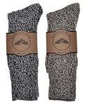 2 Pairs of Thick & Warm Wool Blend Ladies socks