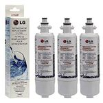 All4each 3 Pack Refrigerator Water Filter for LT700P ADQ36006101 ADQ36006102 46-9690