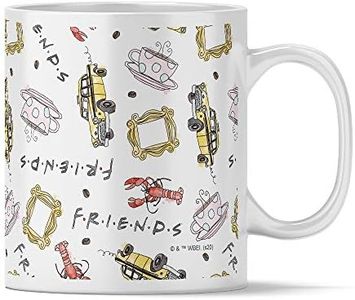 Ert Group Taza de cerámica original y con licencia oficial de Friends, patrón Friends 041, taza de café y té, taza, 330ml