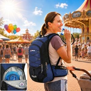 Miracol Insulated Hydration Backpack for Parks: Keep Water Cold for 4 Hours