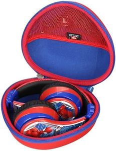 FBLFOBELI Hard Case for JLab Studio/for Beats Studio Pro/for Beats Solo3 Wireless On-Ear Headphones, Also fits for eKids Spiderman Kids Headphones, Protective Shockproof Storage Holder (Red+Blue)