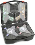 ArmoGear Laser Tag Carrying Case with Handle Laser Tag 4 Pack (Non-Rechargeable Only) | Perfectly Fits 4 Laser Battle Blasters & 4 Vests (CASE ONLY)